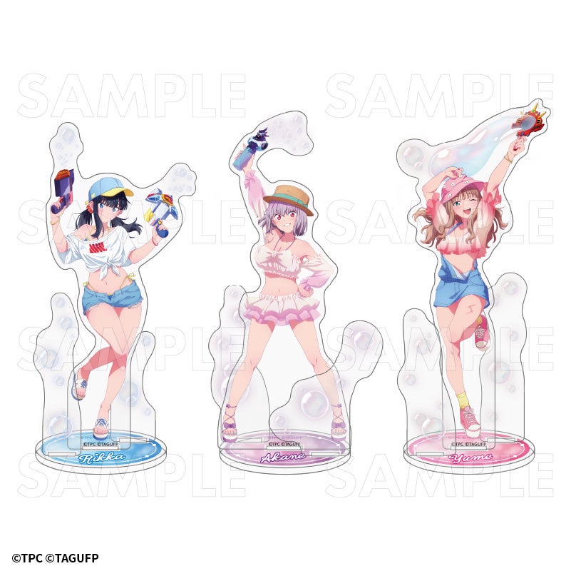 グリッドマンユニバース　スクエアクッション　シャボンstyle グリッドマン ユニバース』より「シャボンStyle」の新規描き下ろし