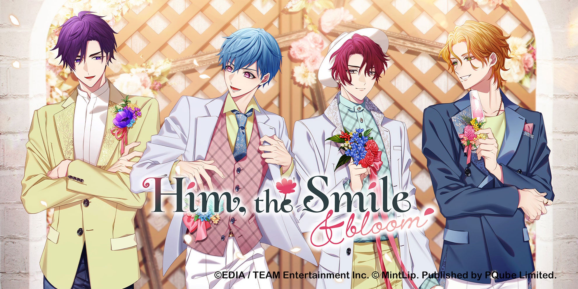 乙女ゲーム『花笑む彼と & bloom』北米&Steamで配信開始! 乙女ゲーム『花笑む彼と & bloom』北米&Steamで配信開始!