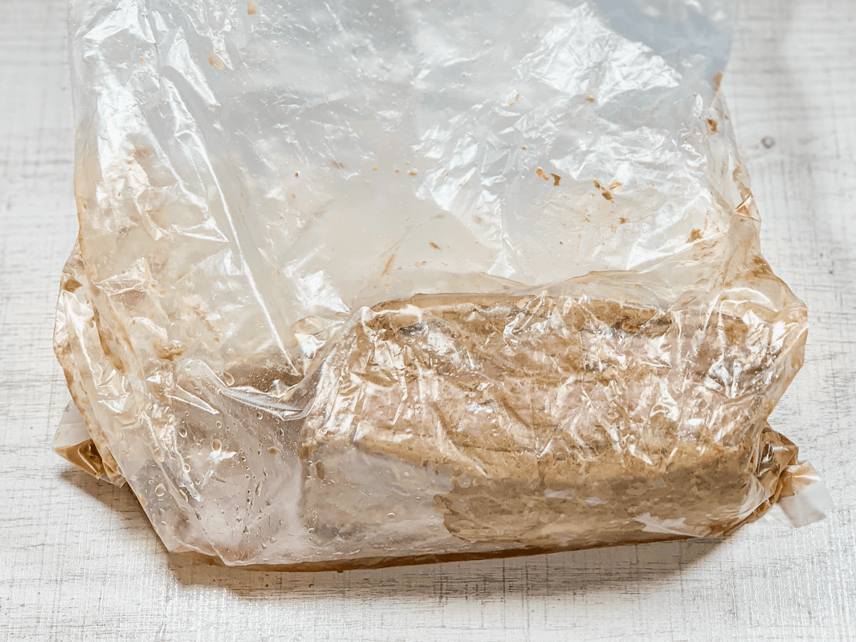 塩をなじませた状態