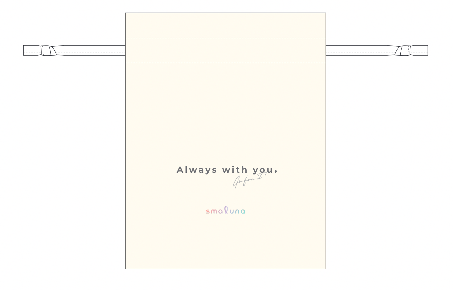 （スマルナオリジナル巾着イメージ）