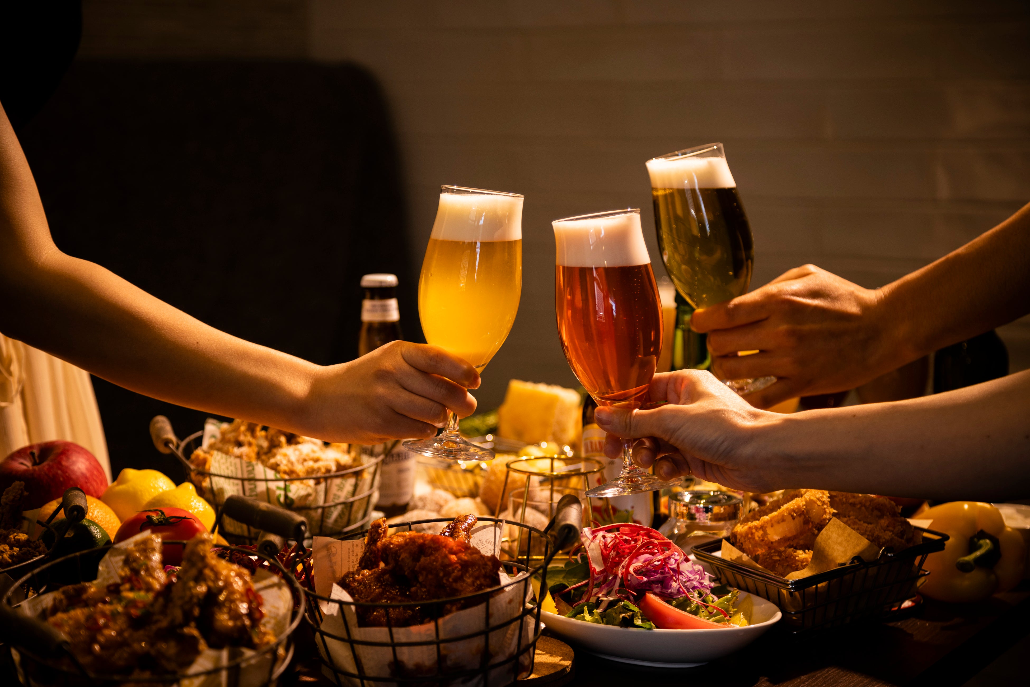 飲みやすいビアカクテルもご用意