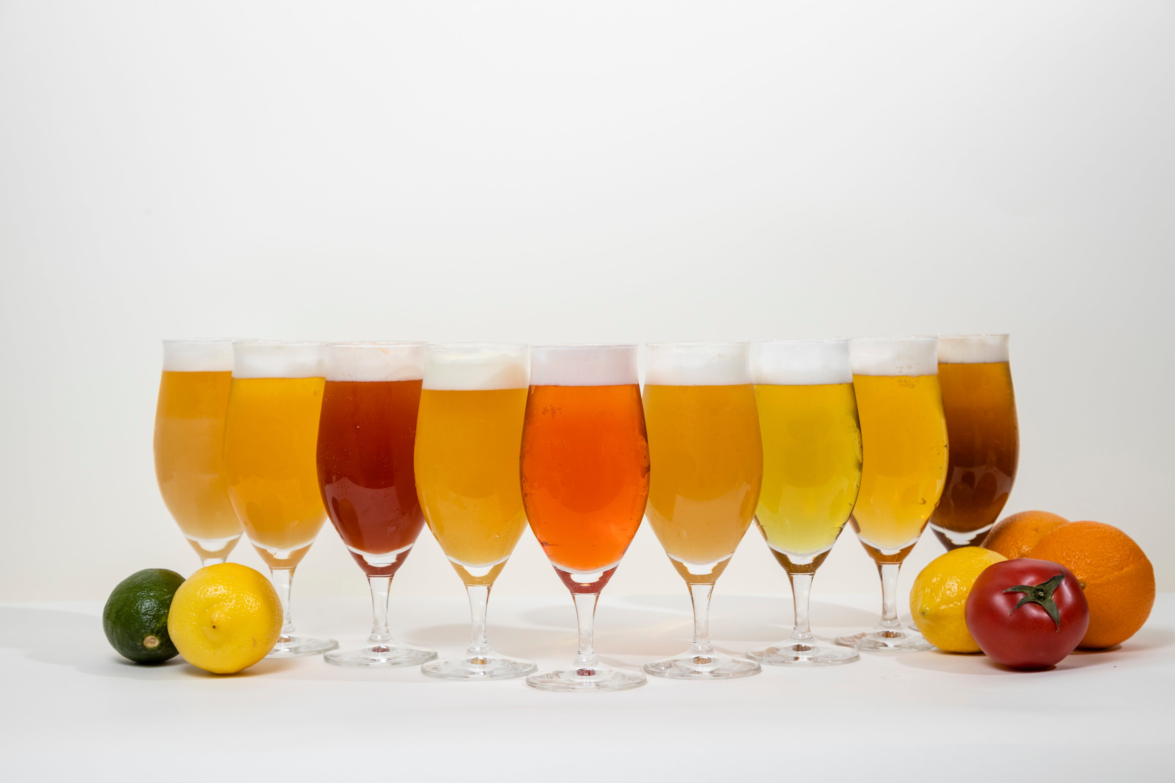 いろいろ飲み比べてみるのも楽しい9種類のビアカクテル