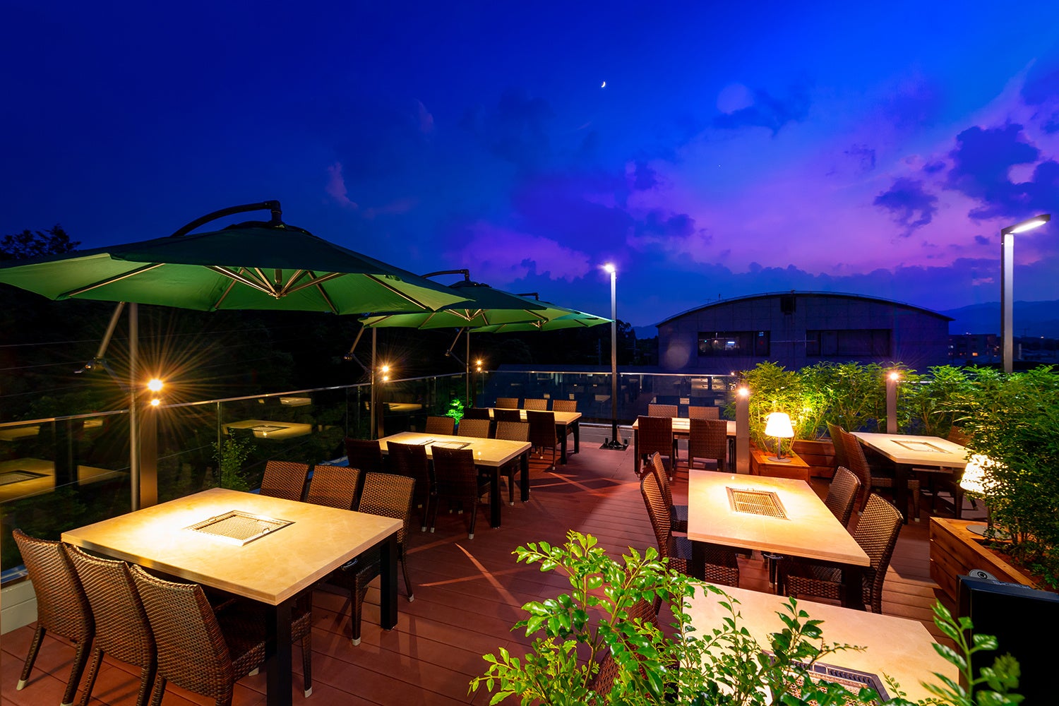 北山スカイBBQガーデンフロア写真