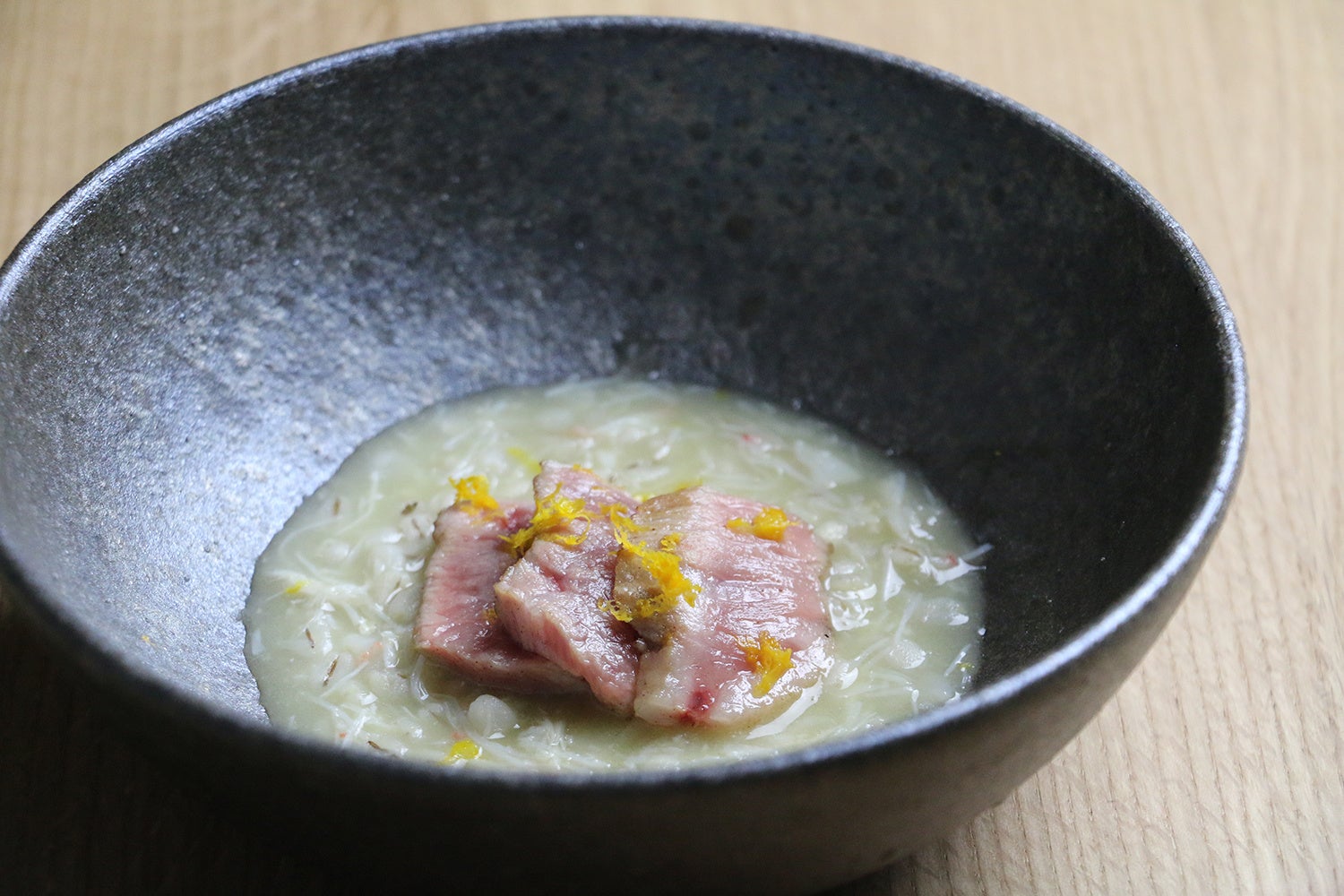 イベリコ肩ロース　カニ餡(コースメニュー)