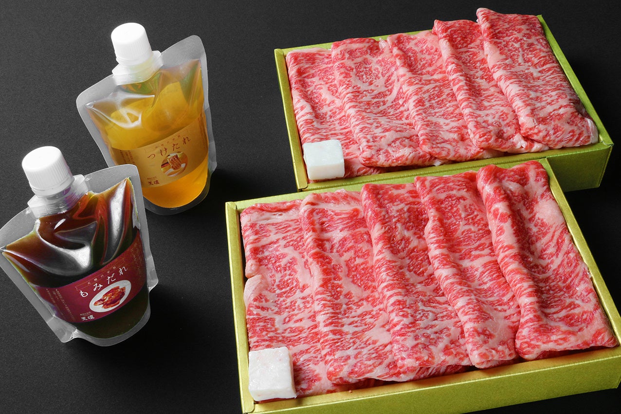 京の肉リブロース(800g)　タレ付き焼肉セット