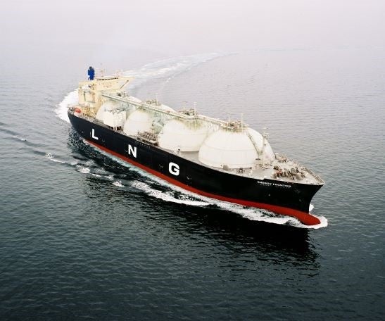 LNG船　エネルギー・フロンティア号　平成15年(2003)就航