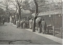 動物園観覧風景 「東京風景」明治44年（1911）