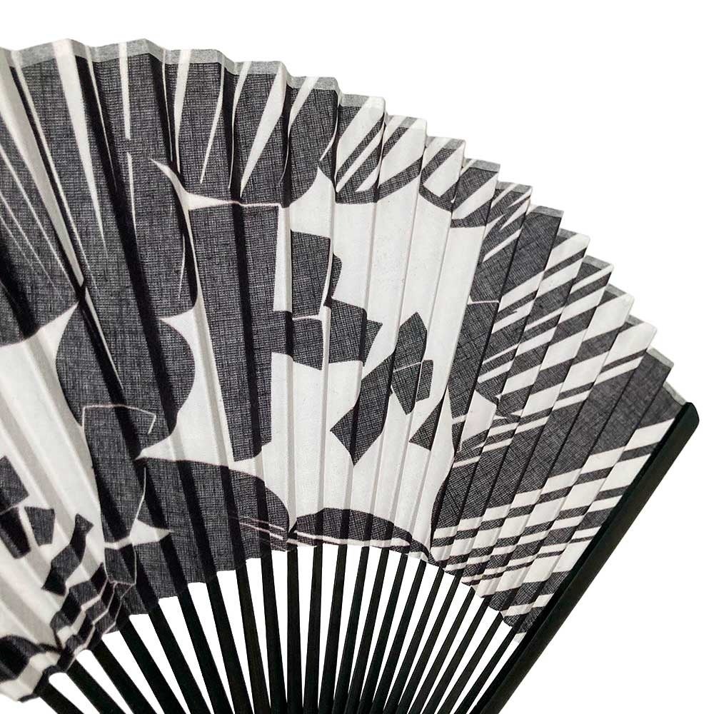 扇面：薄手の綿素材