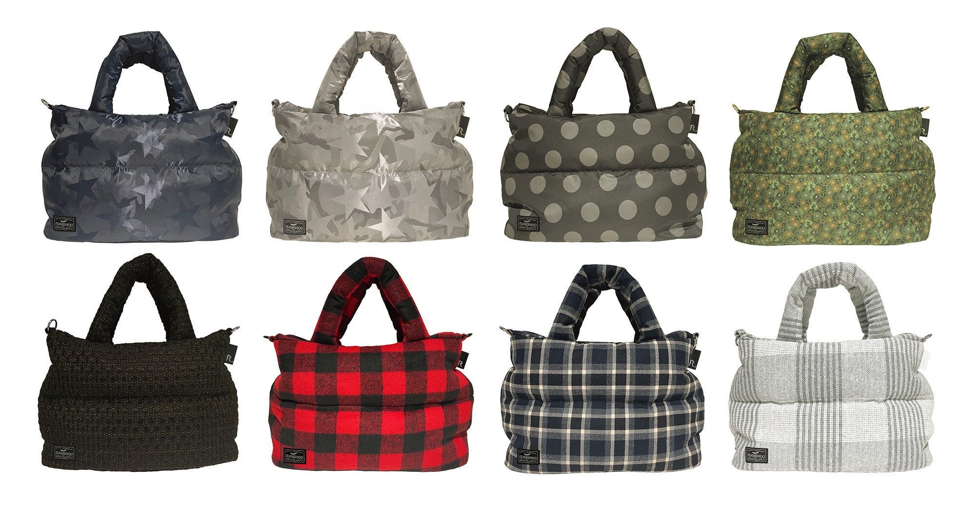 (上)LT.フェザールーデリ.パターン-A ¥4,950　(下)LT.フェザールーデリ.マテリアル-A ¥5,280