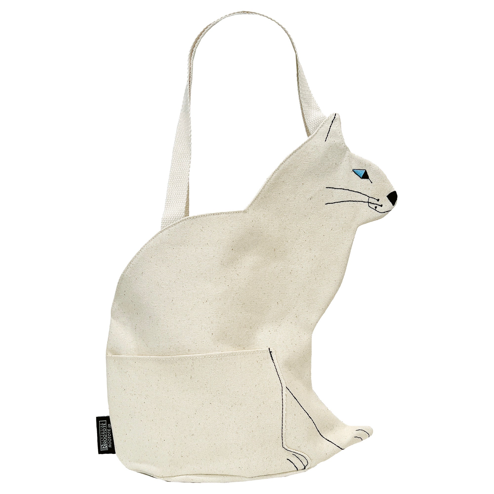 背面にはハンカチなどの収納に便利な「ルーポケット」付きです