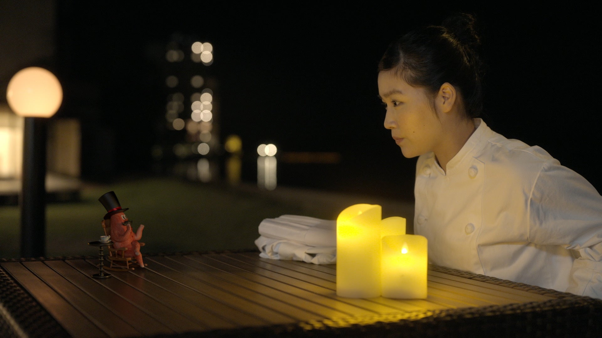 カニカマ氏とカオリ役 辻 凪子