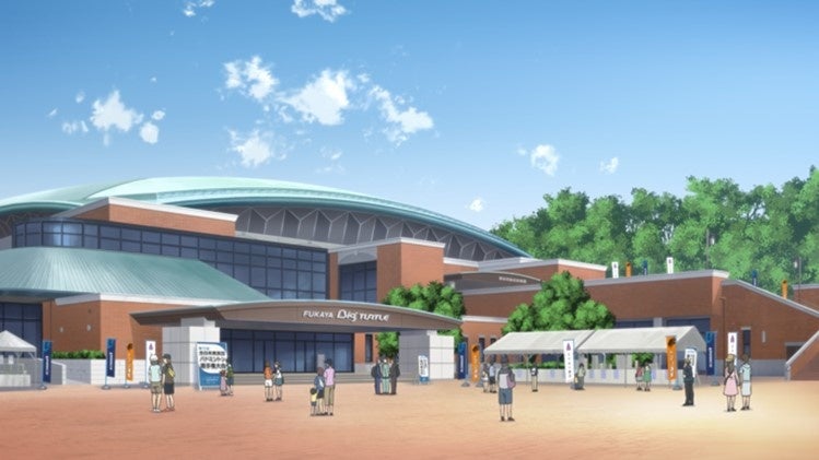 ©Team RMC／サンライトビバレッジ広報部　深谷ビッグタートル（深谷市総合体育館）