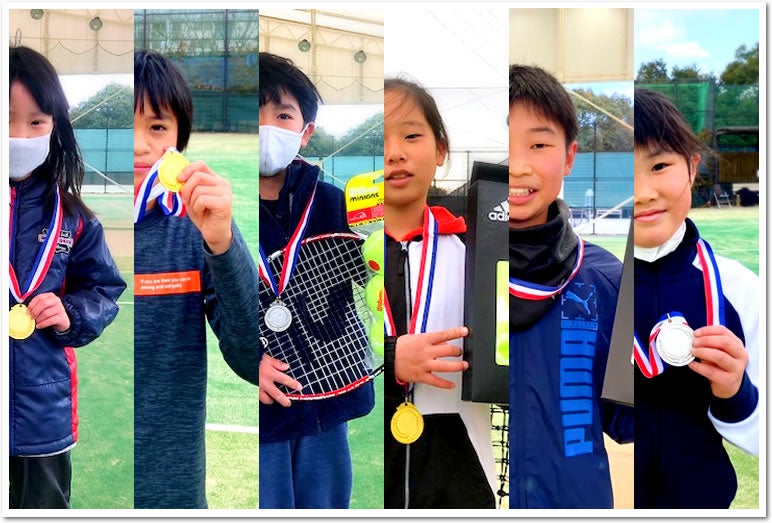 ジュニアクラブ選手たちの新しい一年がスタート！冬休み合同ジュニアテニス大会