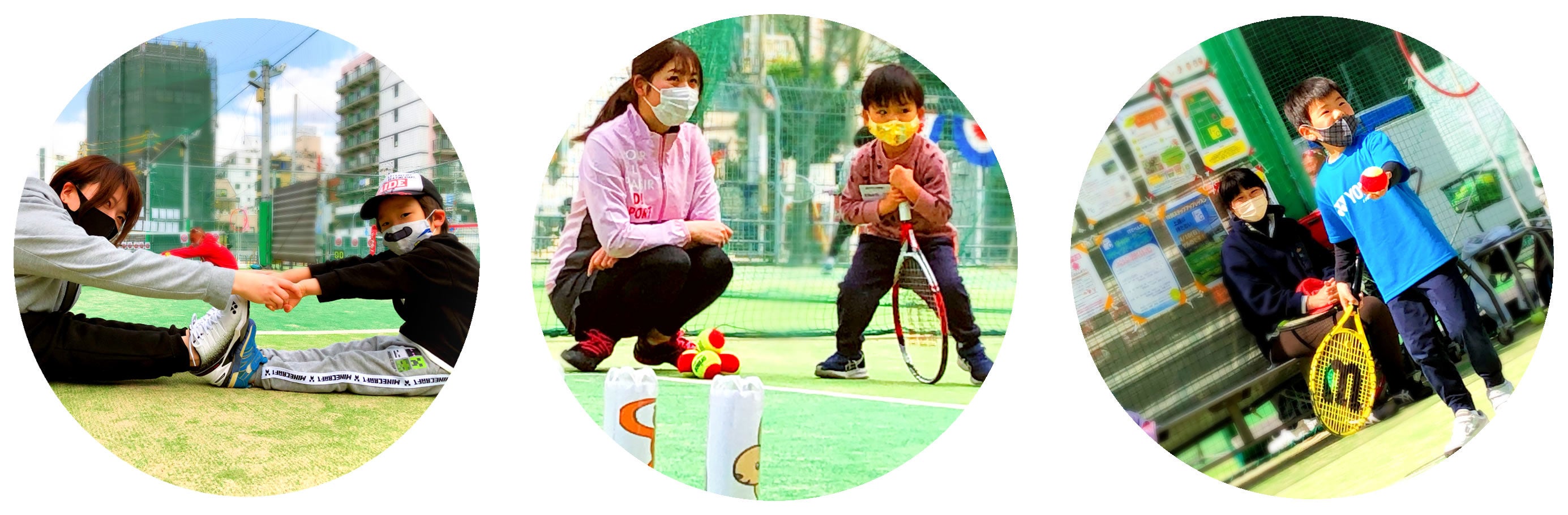 地域の人気イベント　ITCテニススクールの「なかよし親子テニス無料体験会」