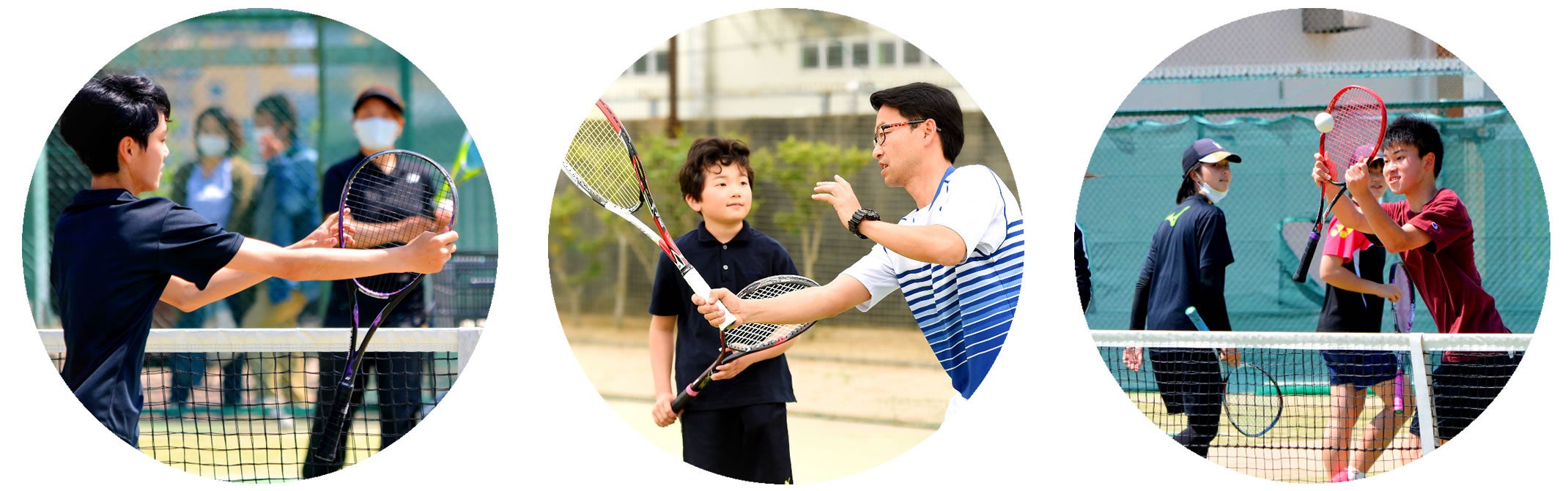 ソフトテニスの楽しさを知ってもらうための体験イベント
