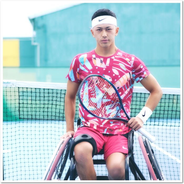 世界で闘う車いすテニス小田 凱人プロをSDCグループがバックアップ