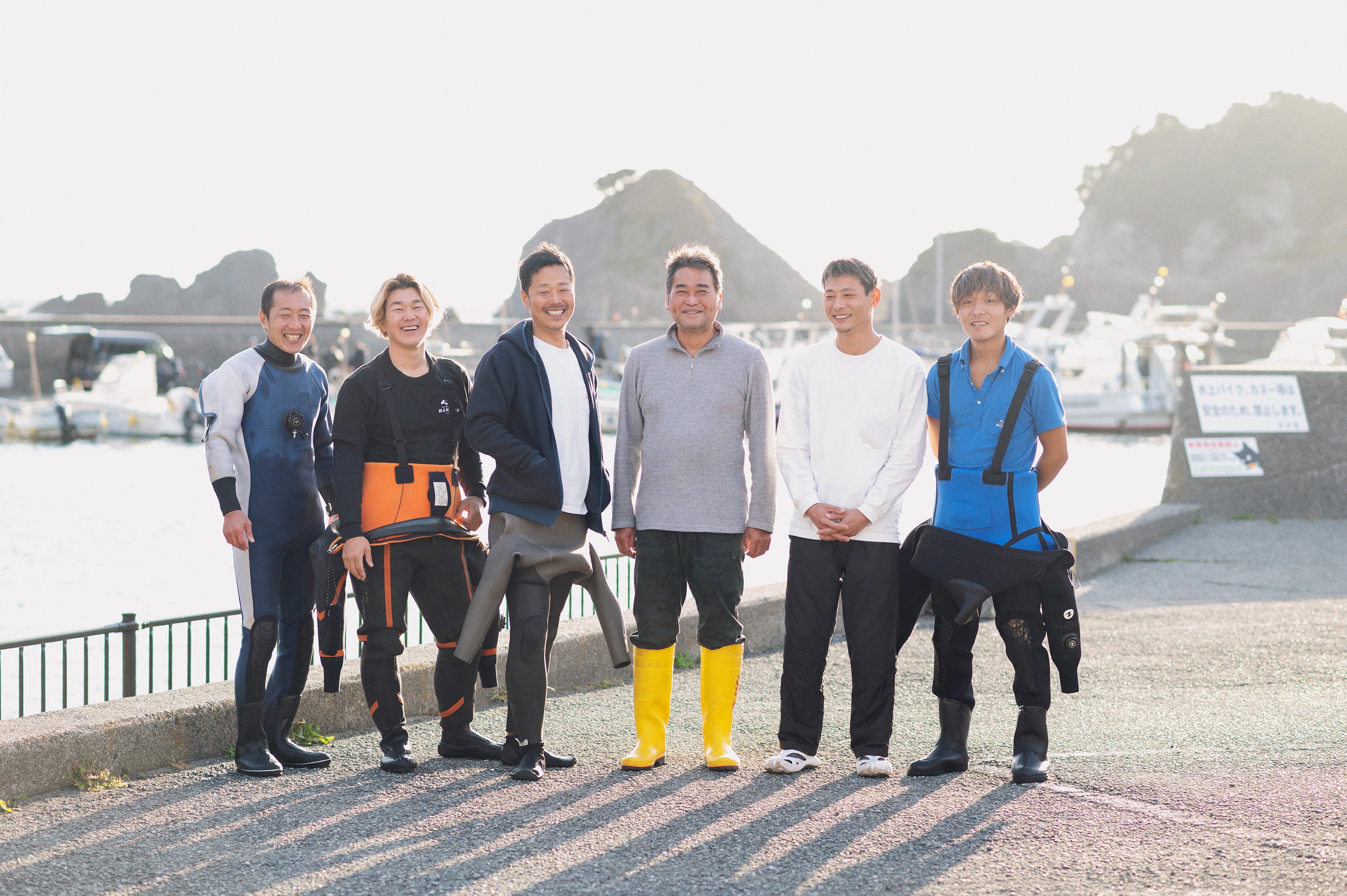 SUBRINAを支える南伊豆のメンバー