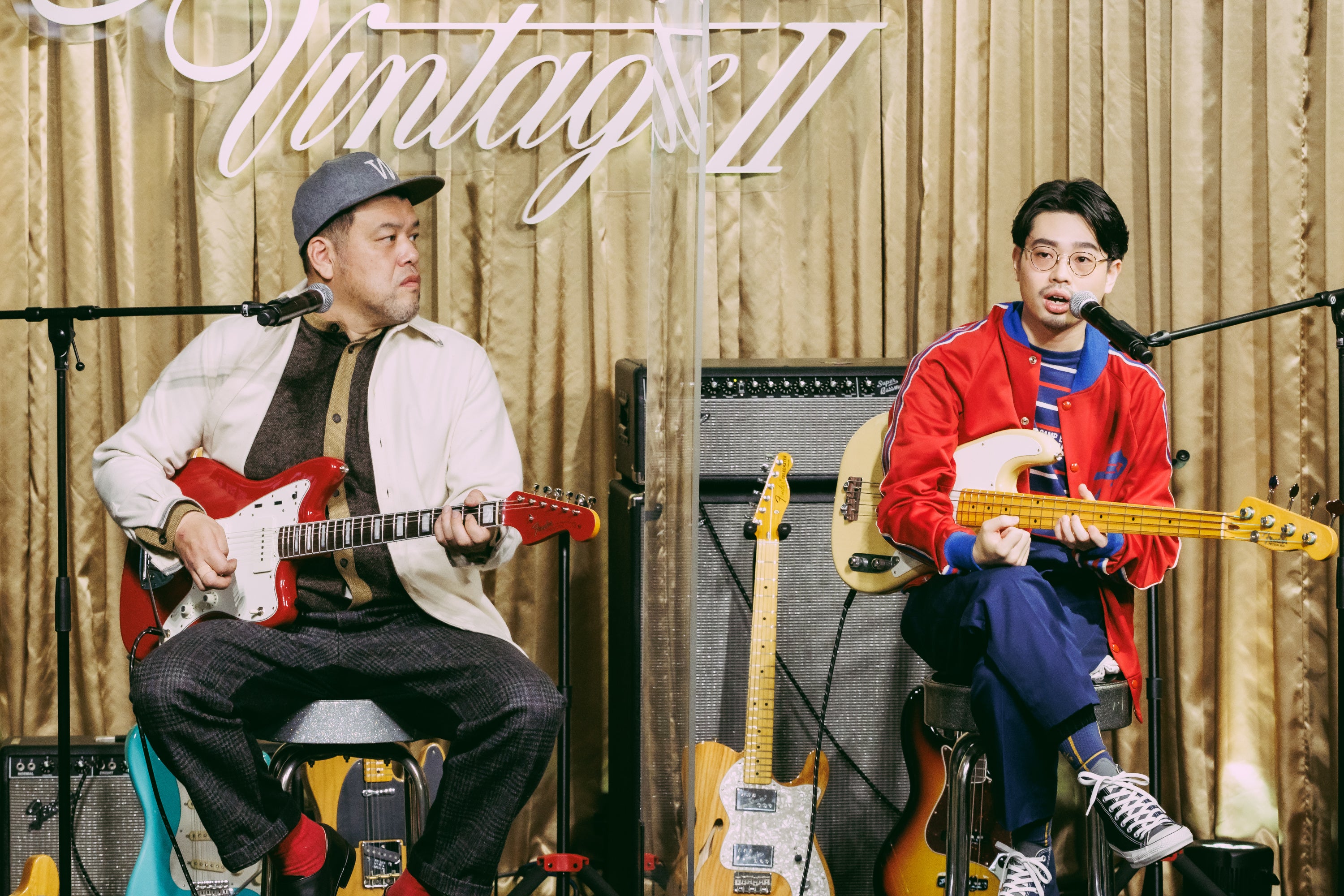 野性爆弾 くっきー！さんとハマ•オカモトさん