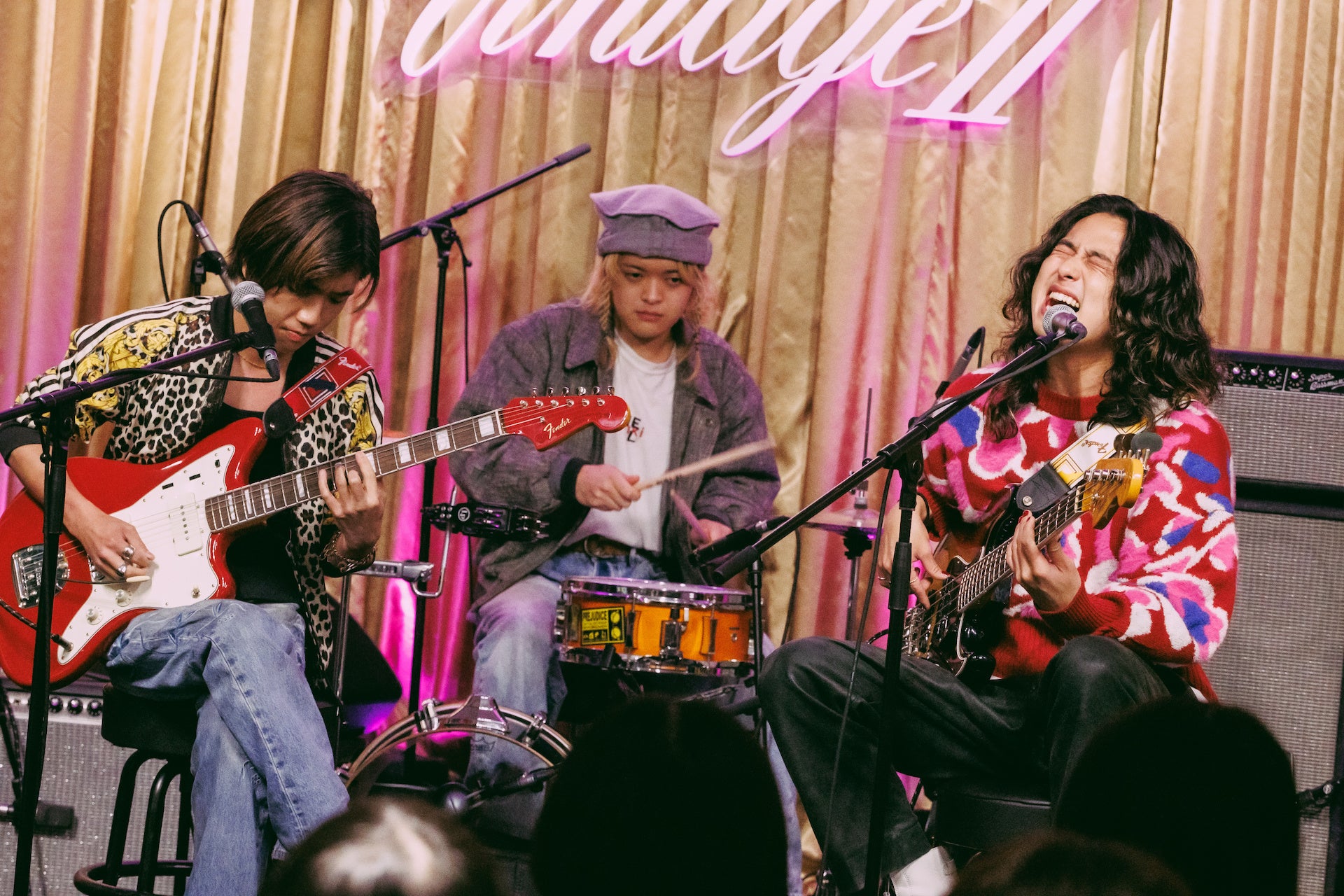 BREIMENのサトウカツシロさん、So Kannoさん、高木祥太さん