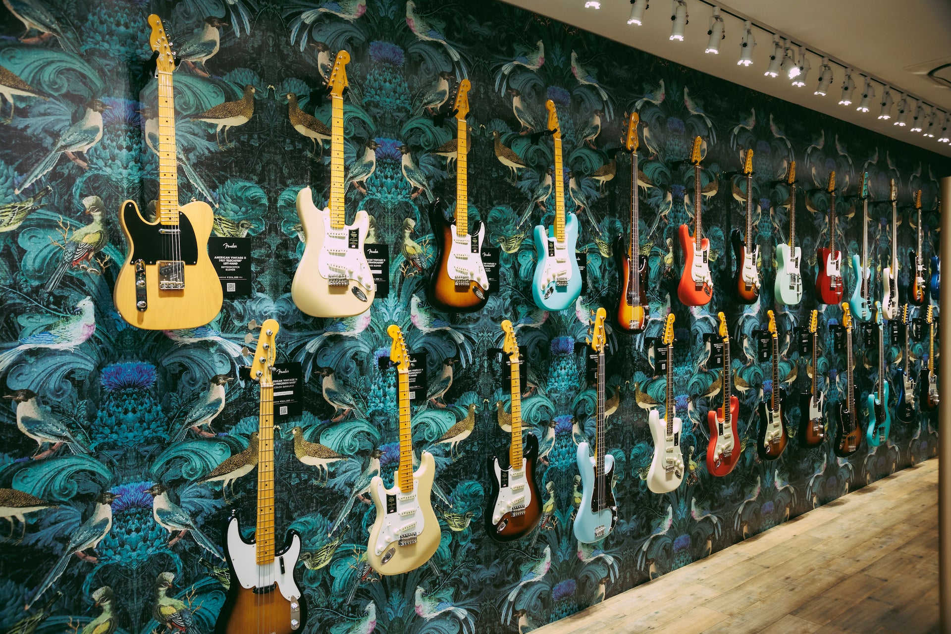 会場に飾られたAmerican Vintage II シリーズ