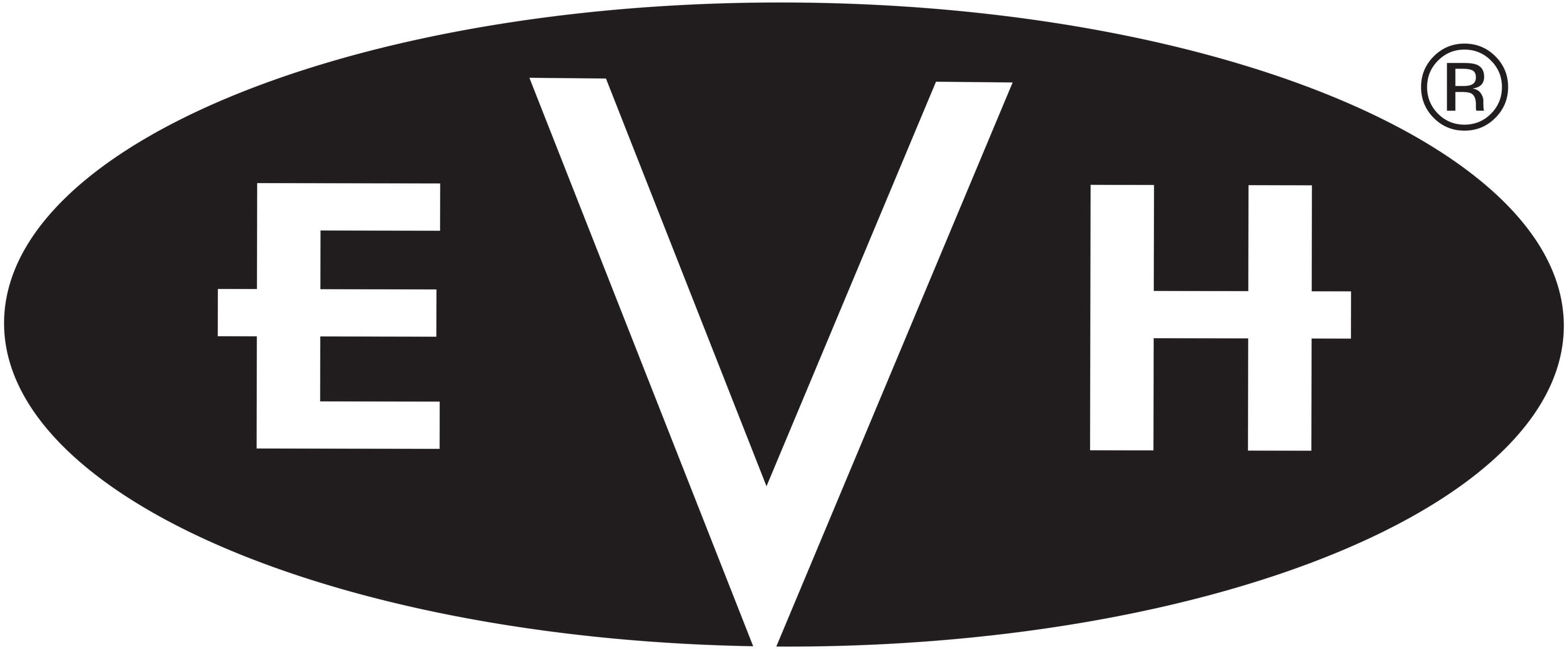 EVHロゴ オフィシャル 巨大プレート Van Halen 12