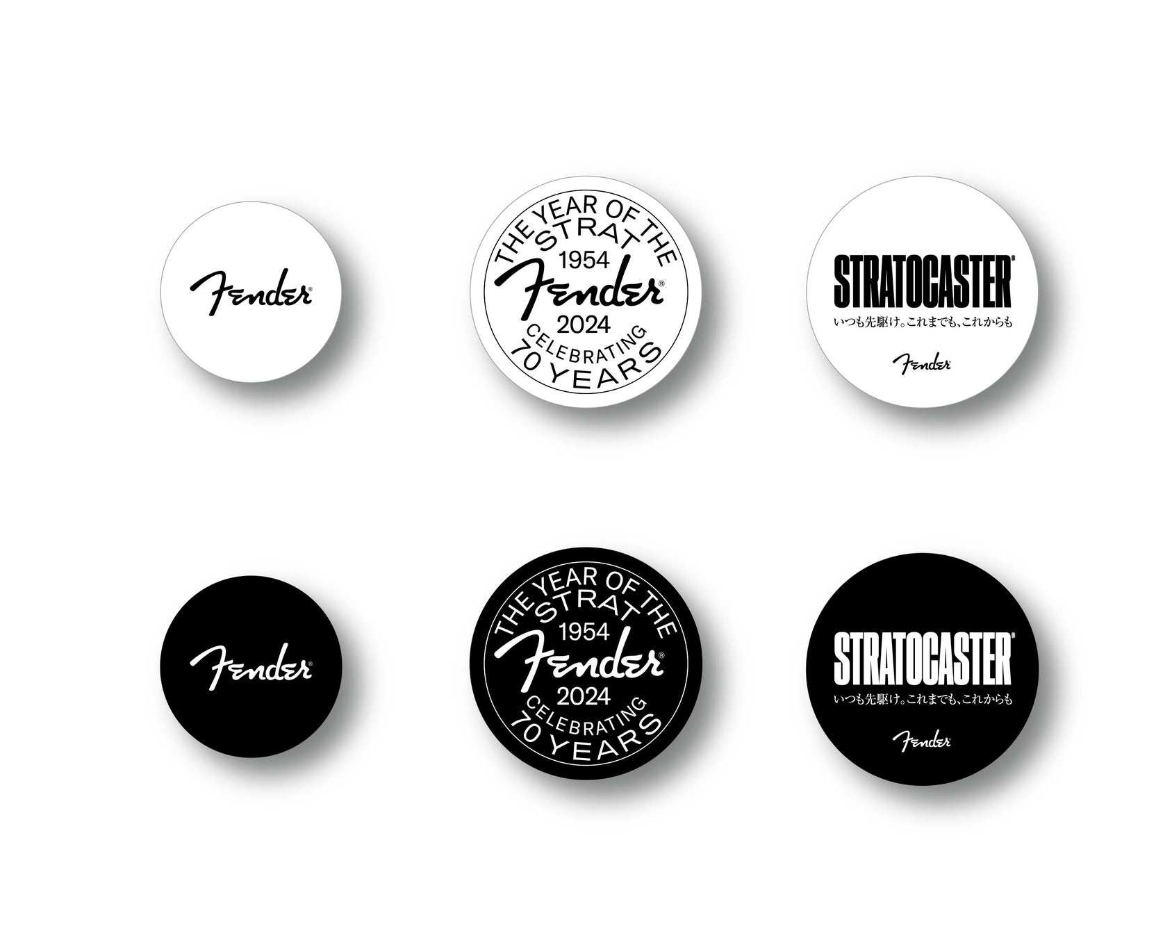 カプセルトイ:缶バッジ(2個セット全4種) ※画像はイメージです。実際の商品とは異なる場合があります。