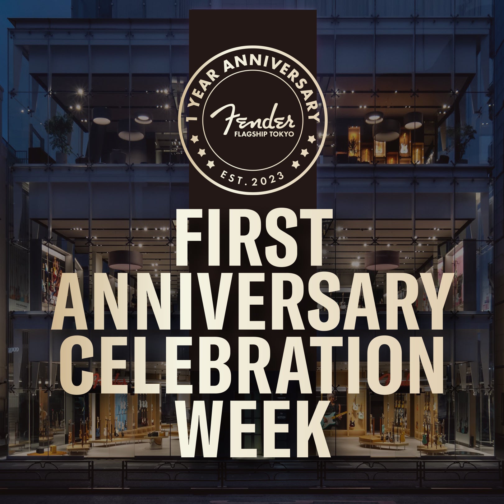 Fender Flagship Tokyo First Anniversary Celebration Week