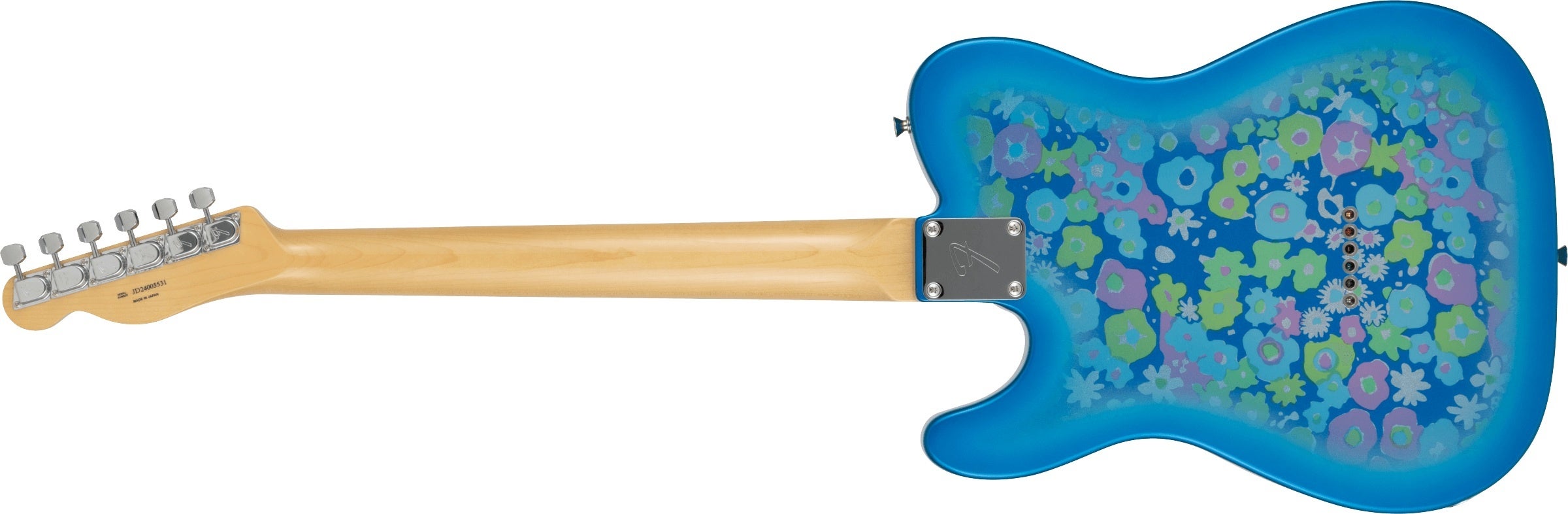 【✨超希少✨】ワンオフ‼　ローズフラワー ストラトギター♥ Fender「Blue Flower」Strat & Teleが2025年限定復刻。華やかな