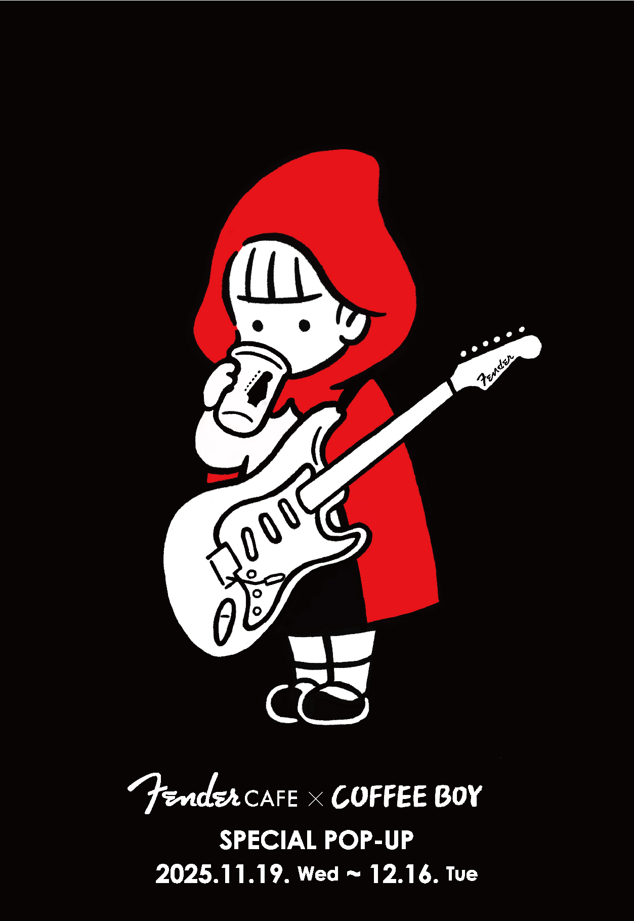 Fender®︎ THE AUTUMN WINTER 2024 キャンペーン】10月30日（水）より