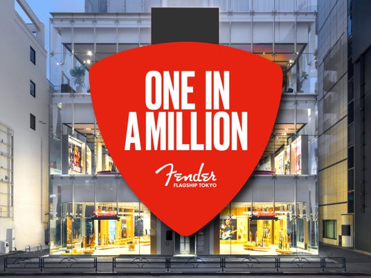 Fender Flagship Tokyo、来店者100万人達成間近!【ONE IN A MILLION CAMPAIGN】感謝を込めた1か月間のスペシャルキャンペーンを6月1日(月)より開催 Fender Flagship Tokyo、来店者100万人達成間近!【ONE IN A MILLION CAMPAIGN】感謝を込めた1か月間のスペシャルキャンペーンを6月1日(月)より開催