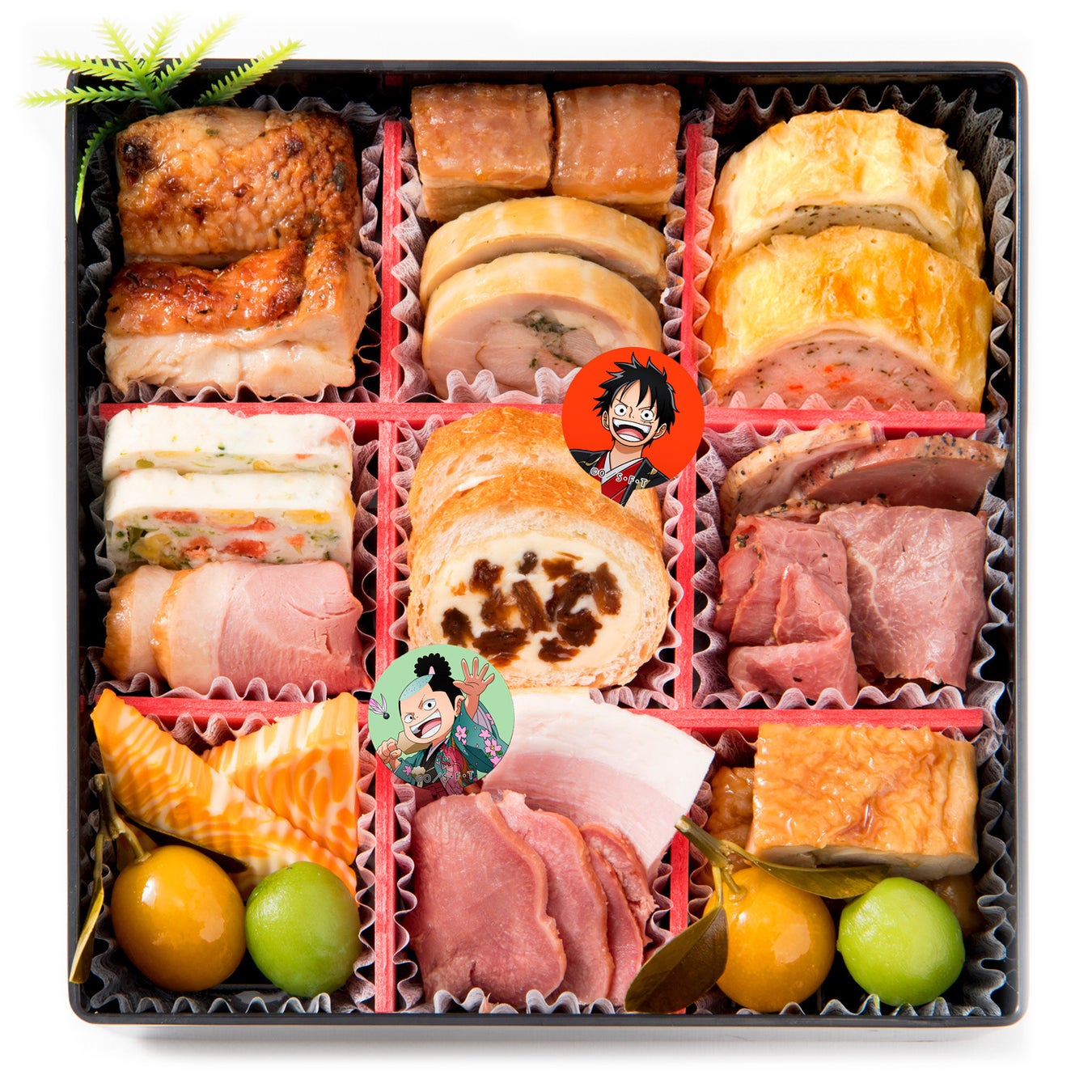 ワンピースおせち ルフィの肉々重
