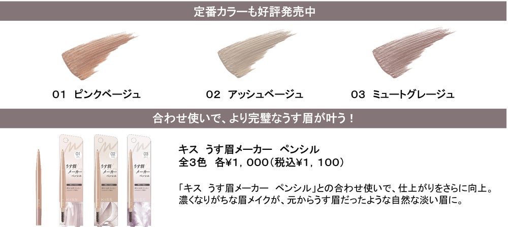 うす眉メーカー
