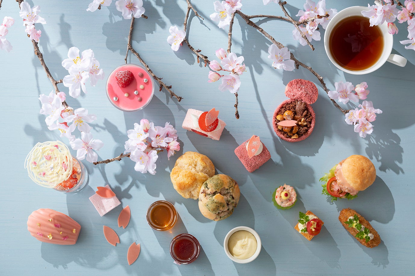 「桜 アフタヌーンティー」イメージ