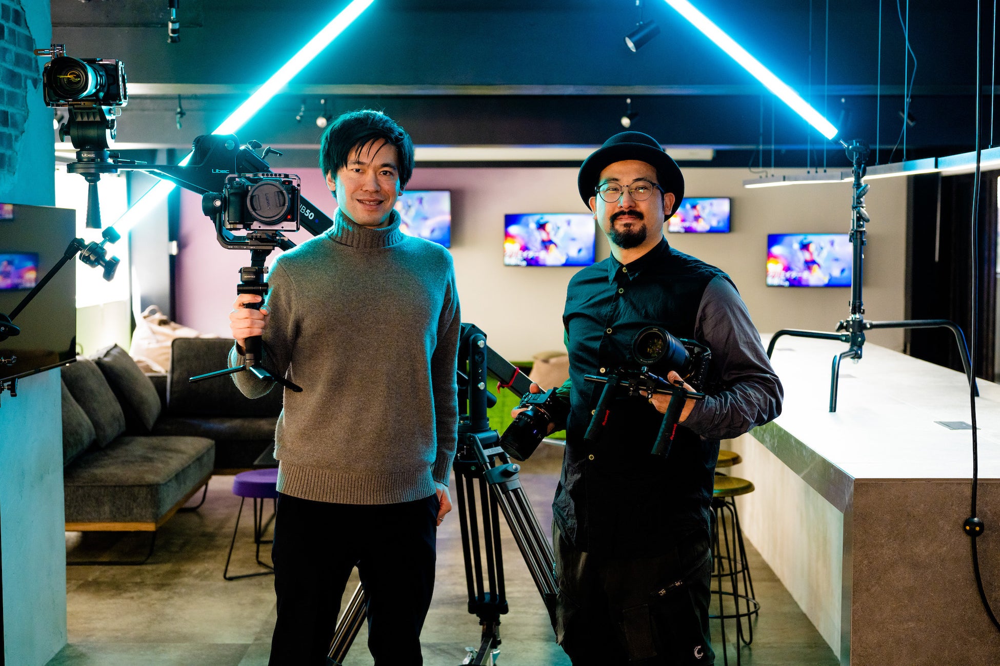 株式会社Vook 代表取締役CEO 岡本 俊太郎、取締役CCO 曽根 隼人