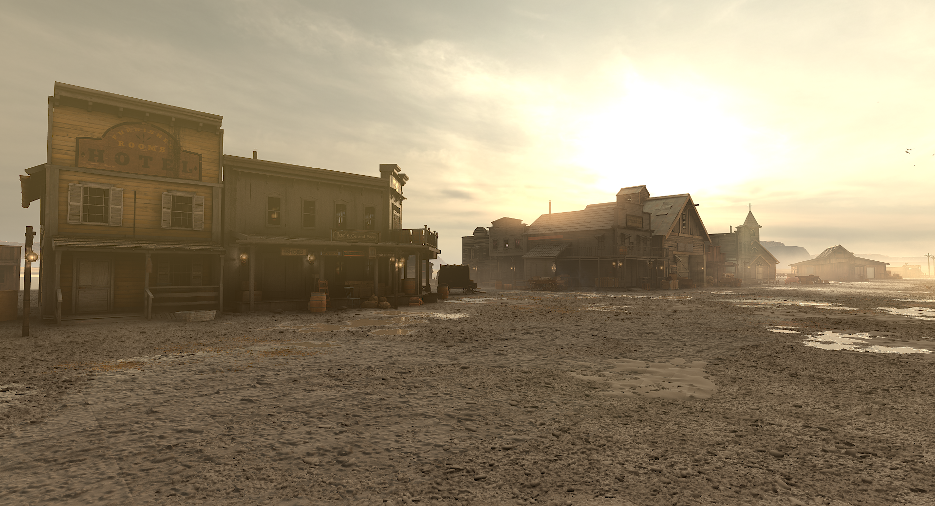 学習用3DCG背景データ（イメージ）