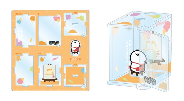 ハコニワアクリルスタンド-お文具さん