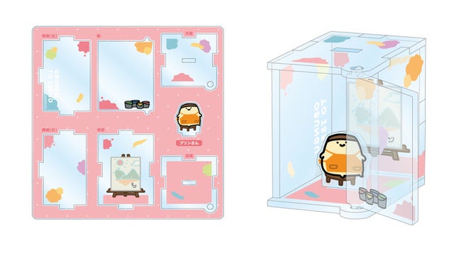 ハコニワアクリルスタンド-プリンさん