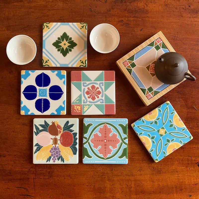 〈茶嘉葉〉マジョリカタイル