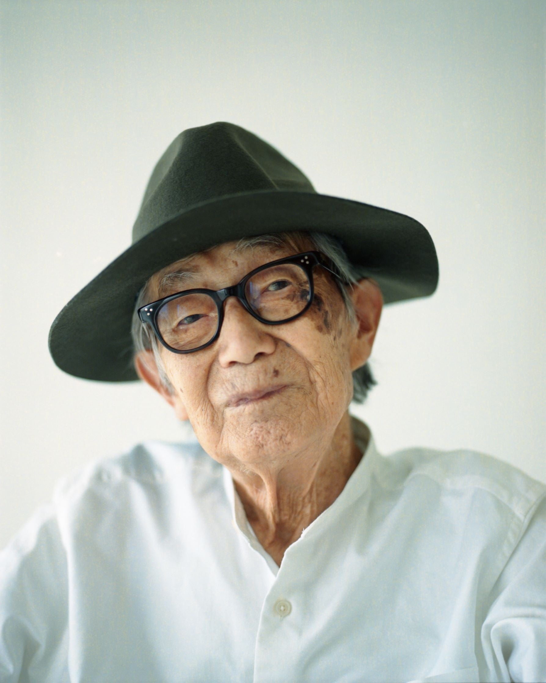 柚木沙弥郎さん　撮影・木寺紀雄