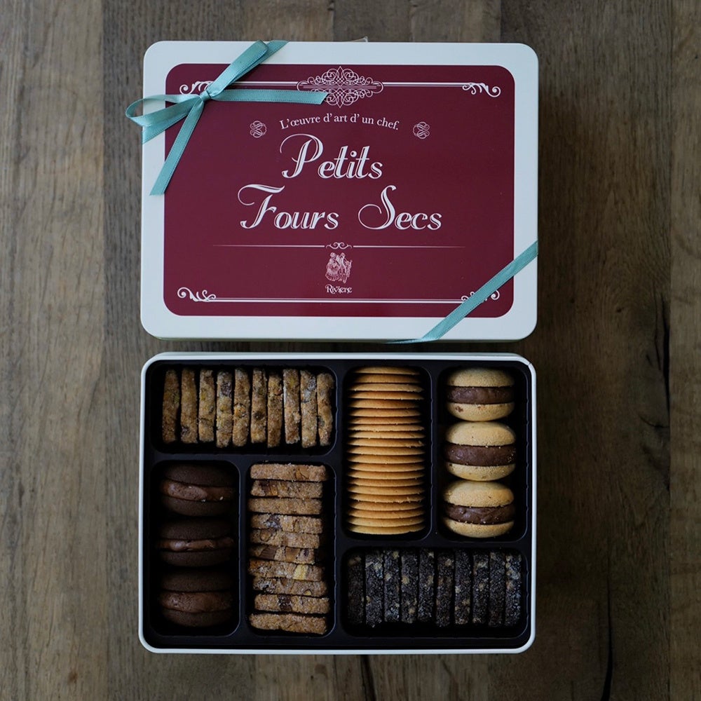 〈リビエール〉リビエールのクッキー缶