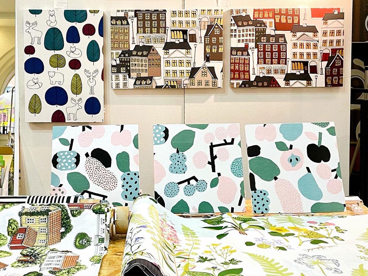 北欧ファブリックパネル