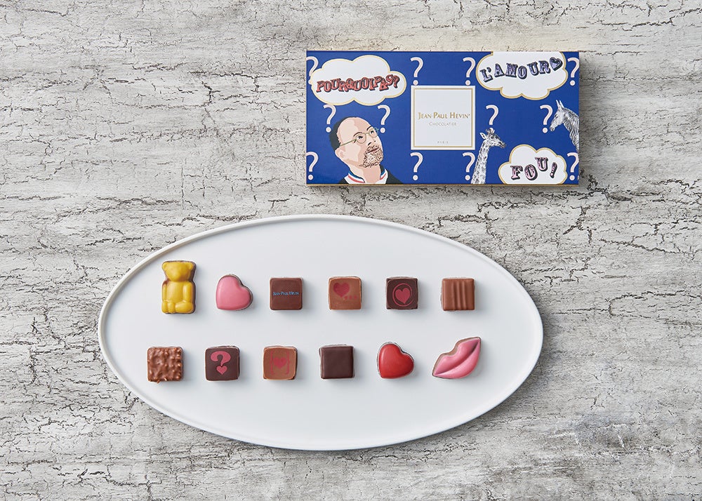 〈ジャン＝ポール・エヴァン〉ボンボンショコラ12個 プルクワ パ