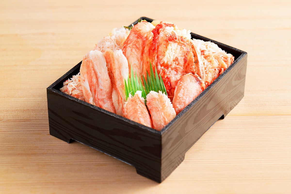 〈北海工房〉3種のかに食べ比べ弁当