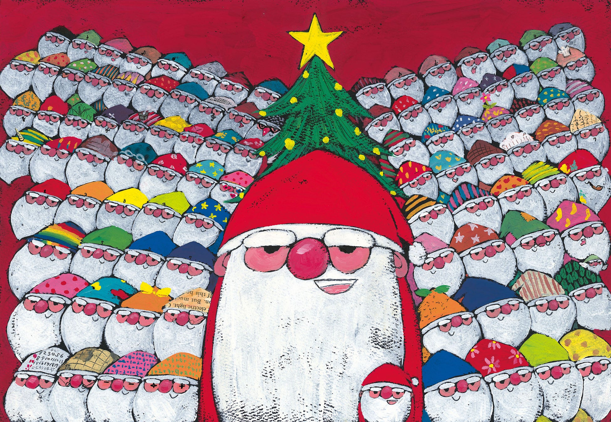 『100にんのサンタクロース』2013年 ©TOMONORI TANIGUCHI