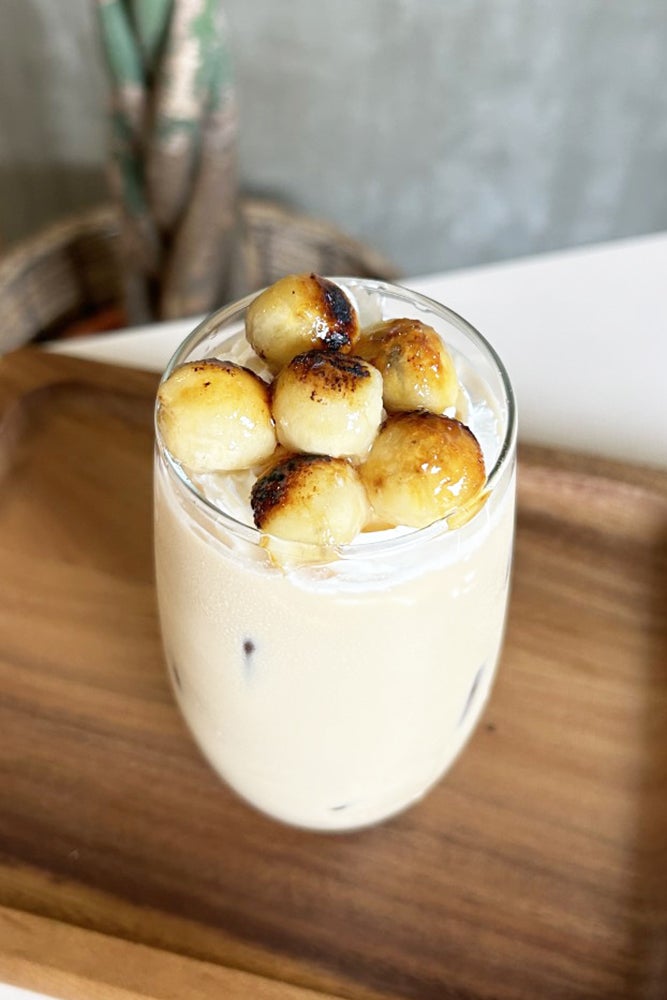 〈Dali Toast & Sand Delicatessen〉バナナのロイヤルミルクティー