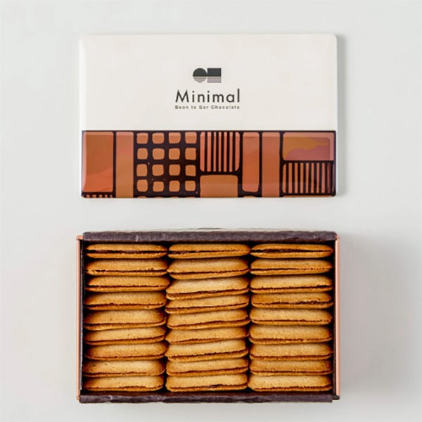 〈チョコレート専門店 Minimal〉チョコレートラングドシャ