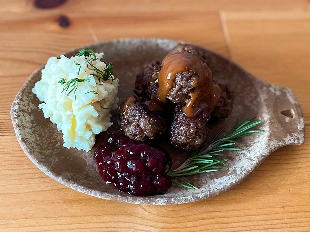 ミートボールプレート