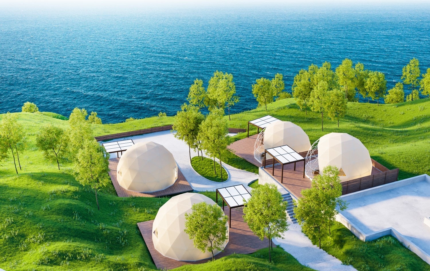 シーサイドテラス千葉鴨川　グランピングエリア