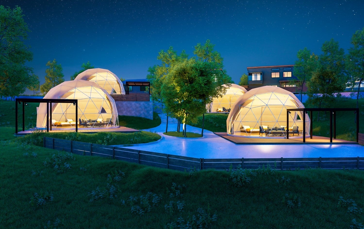 シーサイドテラス千葉鴨川　グランピングエリア