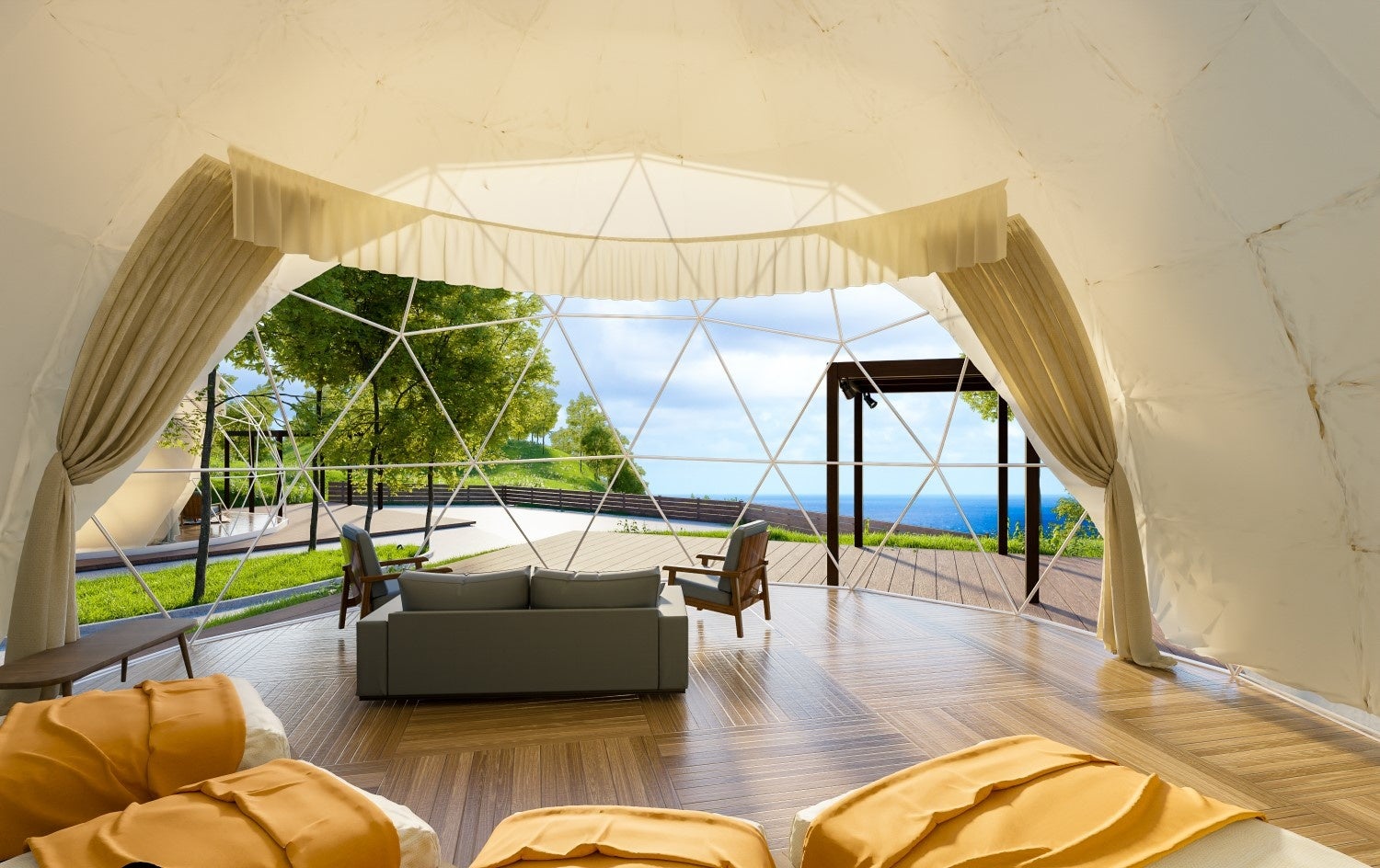 シーサイドテラス千葉鴨川　グランピングエリア